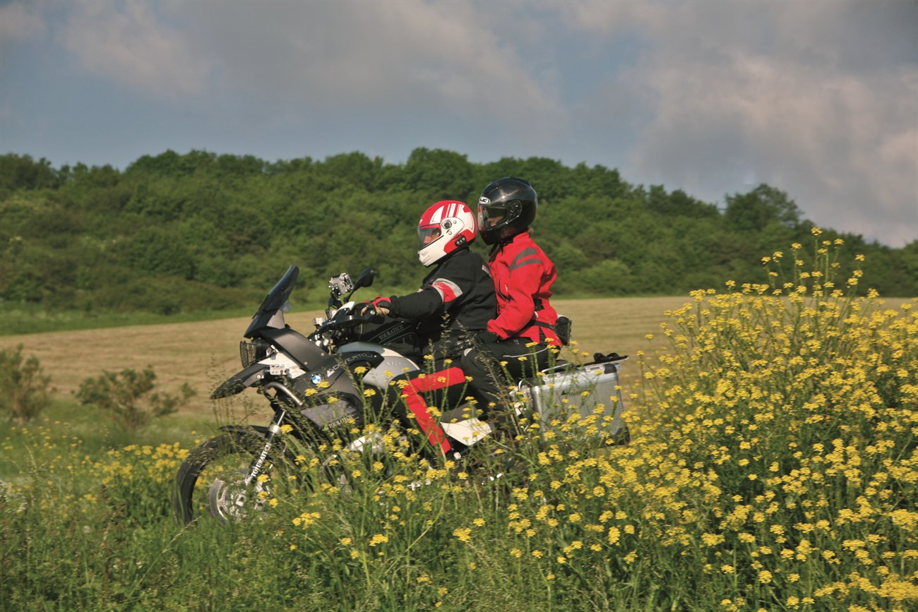 Motorradfahren in Franken